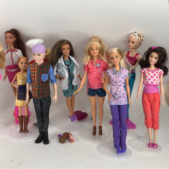 Barbie Fashionista, Career, Different Types Of Barbies ECU Condition - Picture 3 of 12
